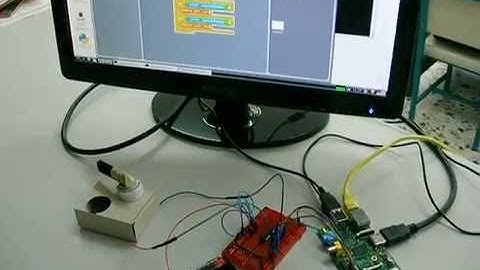Dc motor, Raspberry Pi - Scratch Controled