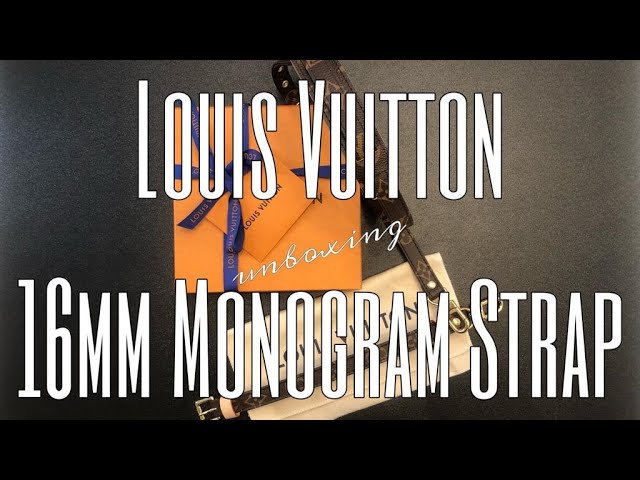 UNBOXING LOUIS VUITTON 16MM ADJUSTABLE STRAP + Mod Shots On Different LV  Bags