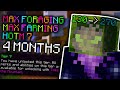 How much progress can you make in 4 MONTHS in Hypixel Skyblock?