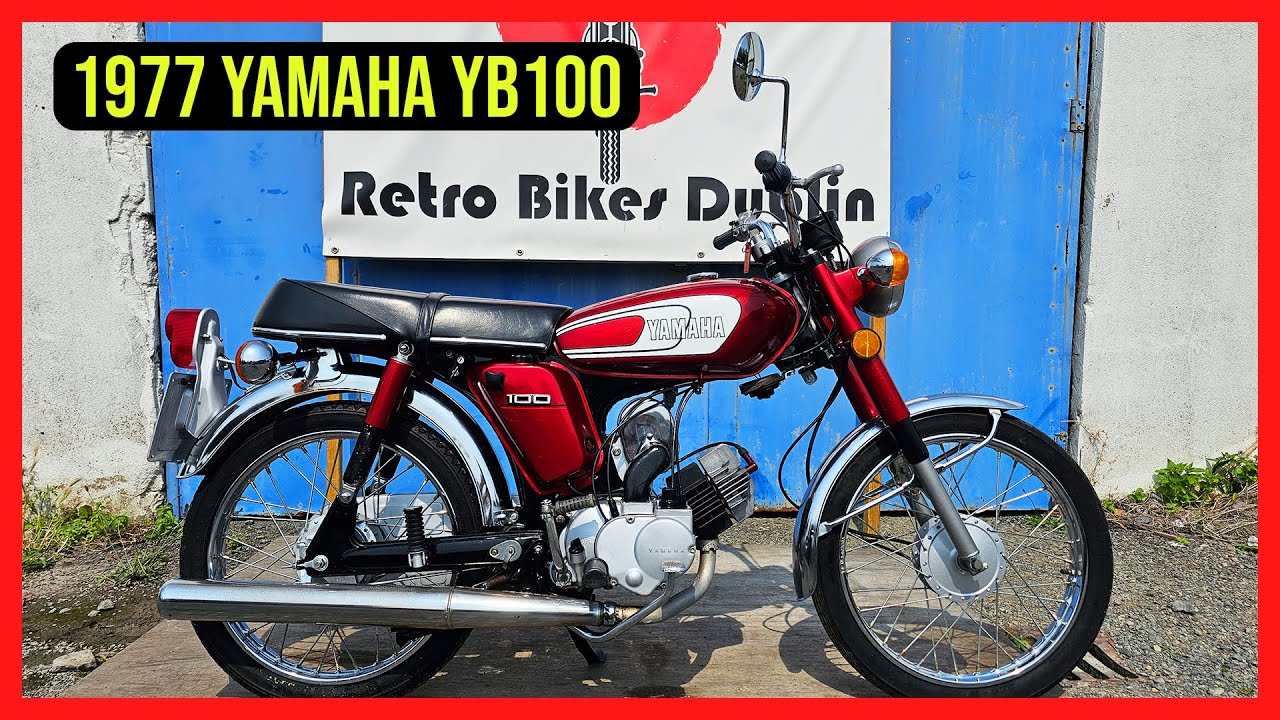 1977 Yamaha YB 100 - Rediscovering the Classic - YouTube