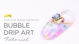 Bubble Drip Art Nail Tutorial - (www.NEIRU.me) Japanese Nail Art Tutorial [HD]