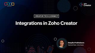 Famous Creator Tech Connect 2026 "Integrations in Zoho Creator" Net Worth