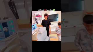 पीयूष की न्यू गेमिंग चेयर😍💖#SouravJoshiVlogs #DailyVlog #FamilyVlog #IndianVlogger #shorts