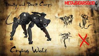 Metal Gear Solid 4 | Crying Wolf Boss Fight (Non-Lethal)