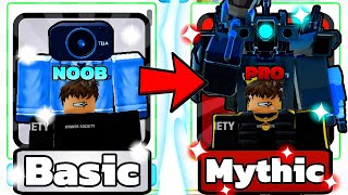 🔥FROM NOOB BASIC TO PRO MYTHIC FAST!! GET YOUR FIRST MYTHIC EASY! (Toilet Tower Defense)