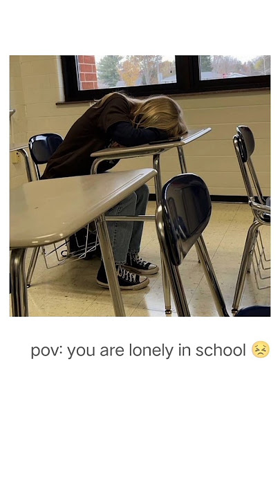 POV: you are lonely in school #viral #shorts #shcool #friends #lonely #fyp #lunarxorchid