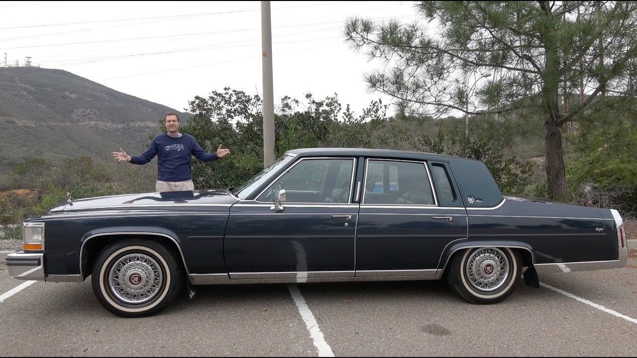 The 1989 Cadillac Brougham Is the Best Cadillac From 30 Years Ago - YouTube