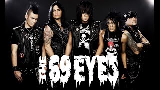 The 69 Eyes - Lost Boys GUITAR BACKING TRACK WITH VOCALS!