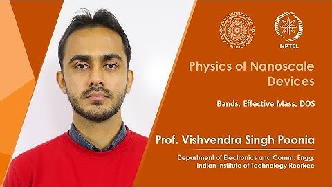 Lecture 08: Bands, Effective Mass, DOS