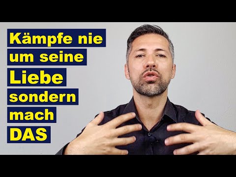 Video: Wie Man Die Liebe Behält, Wenn Er Nicht Da Ist