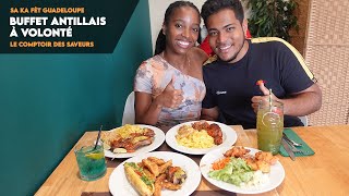 GUADELOUPE VLOG 11# : LE MEILLEUR BUFFET ANTILLAIS À VOLONTÉ DE GUADELOUPE ! C'est INCROYABLE !