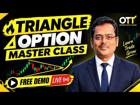 🔥 TRIANGLE OPTION MASTER CLASS 📐 | FREE DEMO LIVE 🚀 |