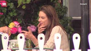 Video: Alessandra Ambrosio celebrates her friend's birthday out in LA