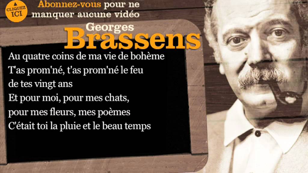 Watch Georges Brassens - Putain de toi - Paroles ( karaoké ) on YouTube