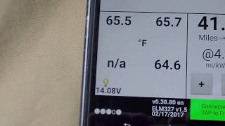 Nissan Leaf 12 volt system voltage drop