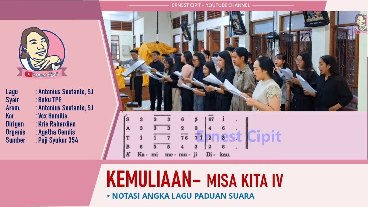 Kemuliaan | Ordinarium Misa Kita IV | PS 354 | Vox Humilis