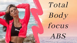 30 Minuti TOTAL BODY +ABS! Intenso circuito a corpo libero total body focalizzato sull'addome!