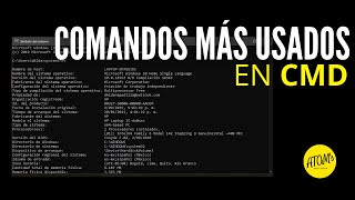 CMD | 10 COMANDOS MÁS USADOS EN WINDOWS