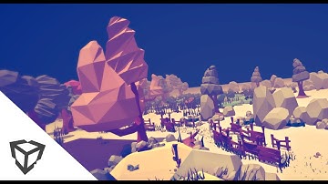 Unity3D The Low Poly Forest Pack Vr