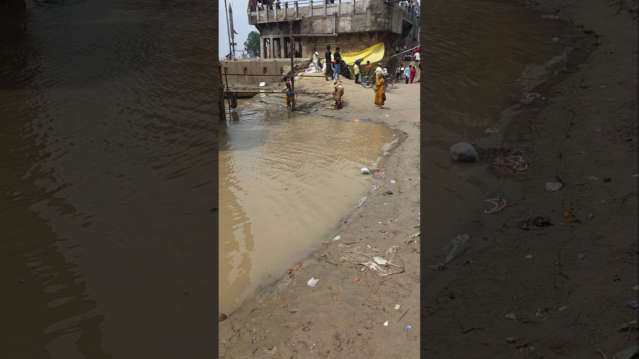 Manikarnika Ghat Flood Varanasi  ! Manikarnika Ghat Banaras