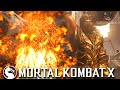 Amazing Brutality Finish With Scorpion! - Mortal Kombat X: "Scorpion" Gameplay