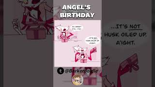 Angel dust's birthday wish!  #comicdub #comics #artist #tumblr #hazbinhotel #hazbinhotelcomic