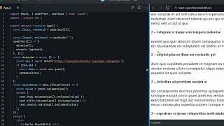 How to Filter Data Based on User Input in React!!!