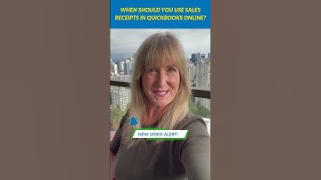 When should you use Sales Receipts in QuickBooks Online?