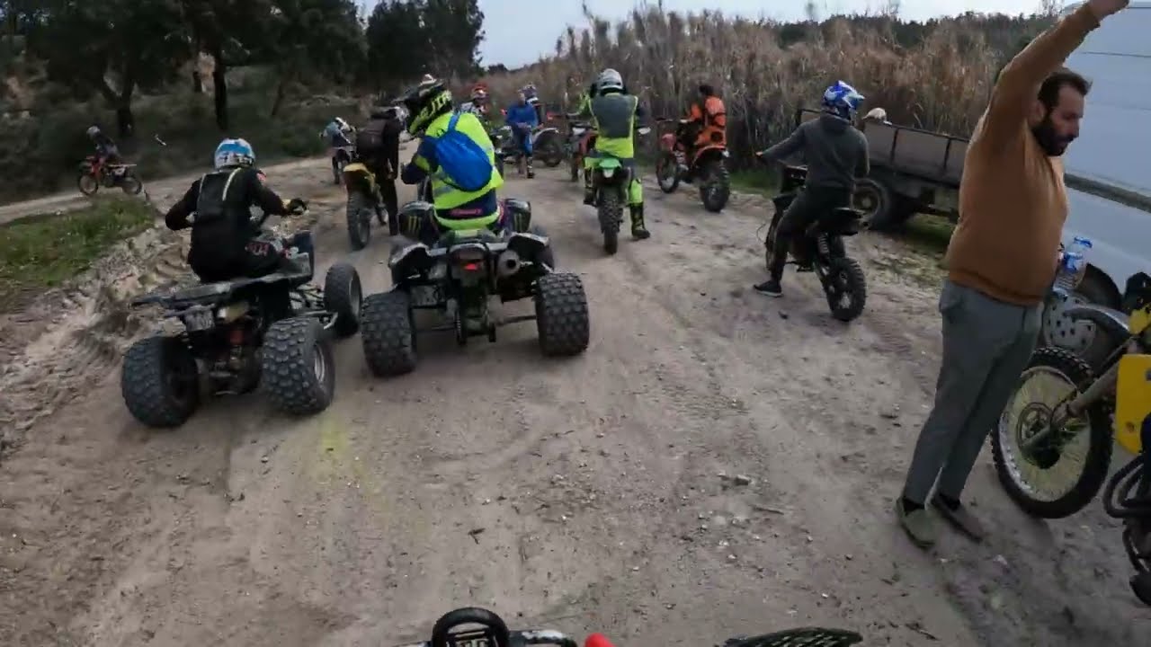 1º passeio casa do povo Arreciadas (Abrantes) - HONDA TRX 400EX |4K