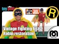 Vintage mego robin restoration  batman  robin  toy polloi