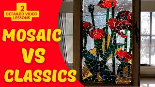 HOW TO MAKE A STAINED GLASS WINDOW FROM EPOXY RESIN \ TWO DETAILED INSTRUCTIONS