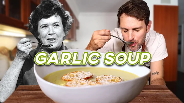 Julia Child's Garlic Soup (Ago Bouido) | Jamie & J...
