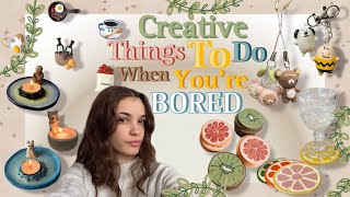 Creative Things To Do When You’re Bored (Part 11) 𝜗𝜚⋆ *𝐰𝐢𝐭𝐡 𝐚𝐢𝐫 𝐝𝐫𝐲 𝐜𝐥𝐚𝐲 by Naomi Leah 14,196 views 2 months ago 10 minutes, 26 seconds