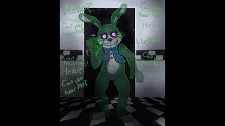 FNaf: Help Wanted - Glitch Bunny - SPEEDPAINT