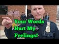 Another Activist Arrested For Hurting Cop's Feelings