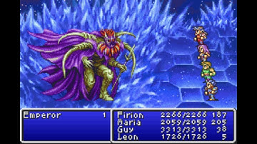 Final Fantasy II [GBA] Playthrough #30, Pandaemonium (2/2): Final Boss: The Emperor