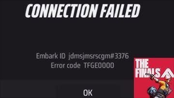 How to Fix THE FINALS Game - Connection Failed - Error Code - TFGE0000