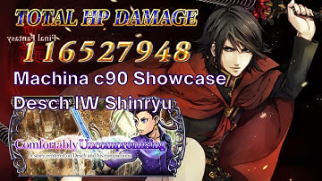 Does Machina even need his c90? Instanuke Medusa | Desch IW [DFFOO GL - Vol#383]