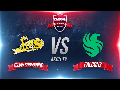 🔴DOTA 2 [RU] Falcons vs Yellow Submarine [bo3] Pinnacle 25 Year, Playoff, Lower Bracket, Round 3