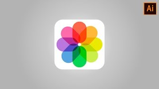 Как Сделать Иконку iOS Фото в Adobe Illustrator | Урок #10 screenshot 1