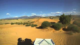 Jumping the Sand Dunes of Moab