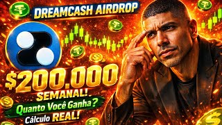 Quanto Dá pra Ganhar na Pool de $200k do DreamCash? Cálculos + Exemplos Volume/OI | Airdrop Season 1