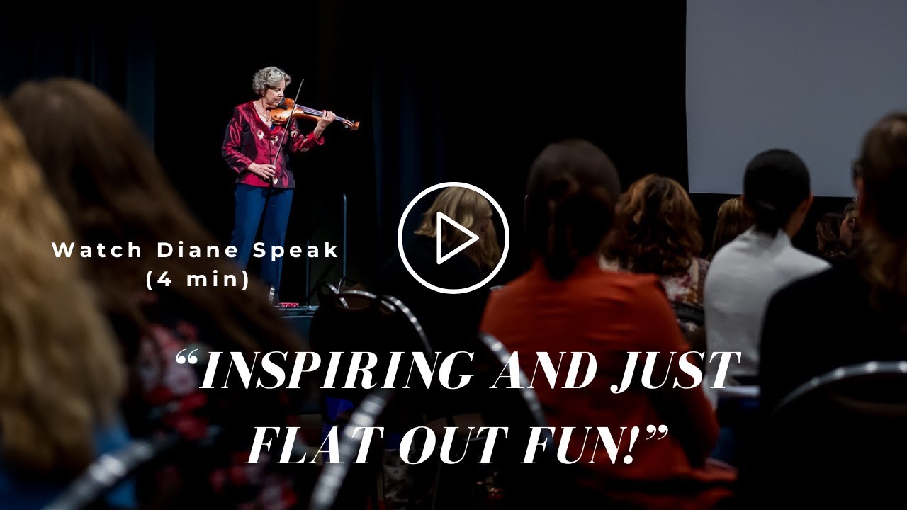 Watch Diane Allen 2025 Speaker Reel Keynote Experiences that turn ALL Talent into TOP Talent Bureau