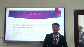 Introduction to python || Shahzad BCA AKU 1st SEM B3 || On Board presentation