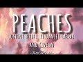 Peaches || Justine Bieber ft. Daniel Caesar and Giveon || Lyric Video #jesscentavos #jesspermejo