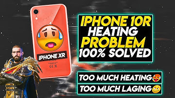 IPHONE 10R HEATING PROBLEM 100% SOLVED🔥•IPHONE XR BGMI/PUBG TEST IN 2023•IPHONE XR GAMING REVIEW🕹️