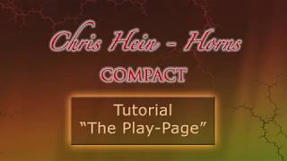 Chris Hein Horns Compact - Tutorial 1 - Play Page | Best Service