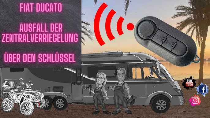 Zündschlüssel anlernen Peugeot Boxer, Fiat Ducato, Citroen Jumper Typ 250  Modelle 