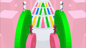 Layers Roll 🔵🟢🟡 MAX LEVELS All Levels Gameplay Walkthrough Android, iOS BIG UPDATE!!!