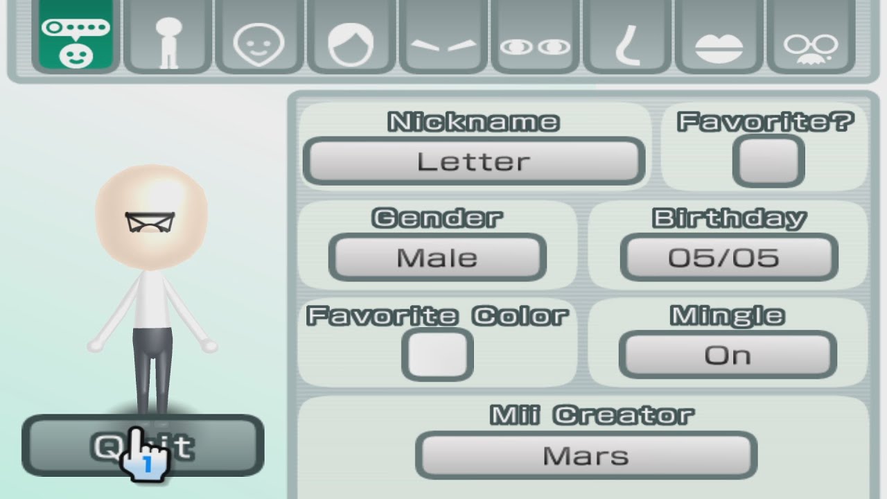 miiページ Letter - Mii 2922 - YouTube